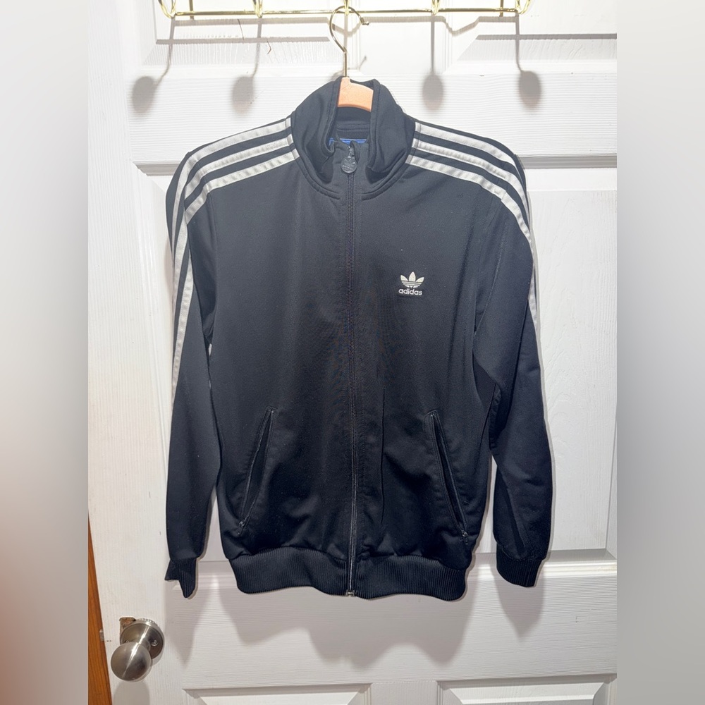 Adidas women’s Black Track Jacket
